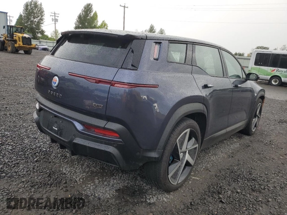 2023 Fisker Ocean One z VIN VCF1ZBU23PG005129, wystawiony jako Copart lot #56694065 z przebiegiem 169 mil mil oraz Tytuł czysty. Historia ofert i sprzedaży dostępna na DreamBid. Obrazek 3.