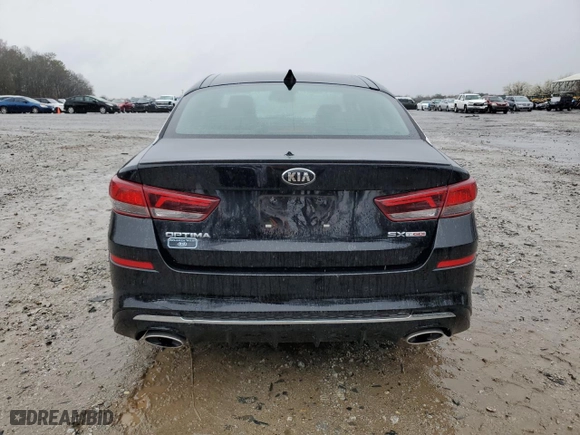 2019 Kia Optima SX with VIN 5XXGW4L23KG301154, listed as a Copart auction lot 48315445 with 34,793 mi miles and Salvage Title. Bid and sale history available at carsss.com. Image 6.
