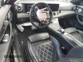2018 Mercedes-Benz E-Class E 400 with VIN WDD1K6GB3JF062148, listed as a Copart auction lot 45142765 with 158,957 mi miles and Salvage Title. Bid and sale history available at carsss.com. Image 8.
