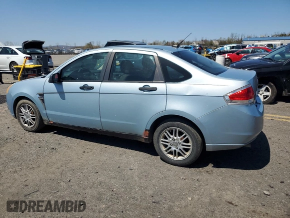 2008 Ford Focus SE with VIN 1FAHP35NX8W254639, listed as a Copart auction lot 53712625 with 179,842 mi miles and Clean Title. Bid and sale history available at carsss.com. Image 2.