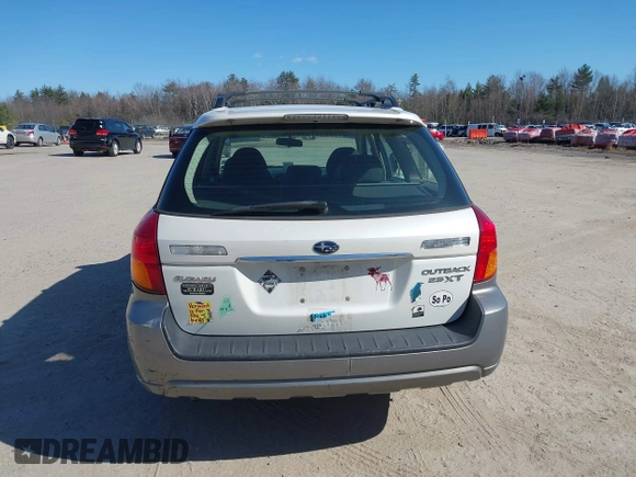 2005 Subaru Legacy Outback XT with VIN 4S4BP68C354329678, listed as a IAAI auction lot 42031018 with 171,353 mi miles and . Bid and sale history available at DreamBid. Image 15.