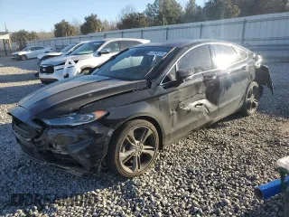 2017 Ford Fusion Sport with VIN 3FA6P0VP7HR174984, listed as a Copart auction lot 47268125 with 142,306 mi miles and Salvage Title. Bid and sale history available at carsss.com. Image 1.