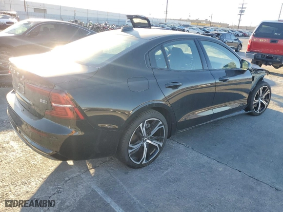 2024 Volvo S60 Plus Dark Theme with VIN 7JRL12TL3RG285763, listed as a Copart auction lot 78530064 with 11,952 mi miles and Salvage Title. Bid and sale history available at carsss.com. Image 3.