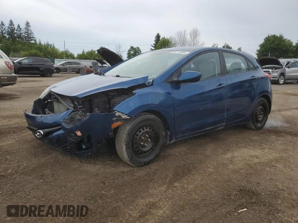 2014 Hyundai Elantra GT GL with VIN KMHD25LH8EU186599, listed as a Copart auction lot 66110944 with 287,262 mi miles and Salvage Title. Bid and sale history available at carsss.com. Image 1.