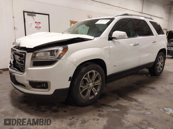 2016 GMC Acadia SLT with VIN 1GKKVSKDXGJ149675, listed as a IAAI auction lot 41833445 with 176,706 mi miles and . Bid and sale history available at DreamBid. Image 20.