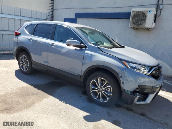 2022 Honda CR-V Hybrid EX with VIN 5J6RT6H5XNL005689, listed as a Copart auction lot 48391755 with 25,826 mi miles and Salvage Title. Bid and sale history available at carsss.com. Image 4.