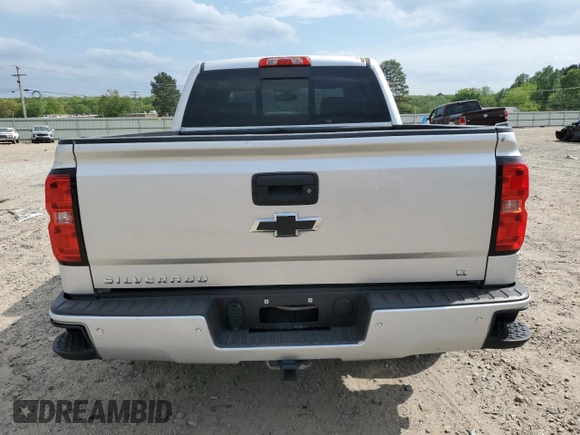2015 Chevrolet Silverado 1500 LT with VIN 3GCUKREC9FG147988, listed as a Copart auction lot 53784635 with 218,260 mi miles and Salvage Title. Bid and sale history available at DreamBid. Image 6.