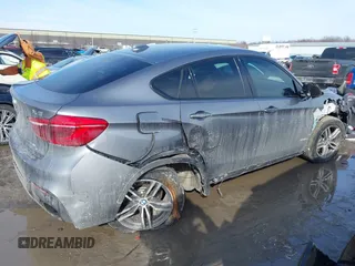 2018 BMW X6 xDrive50i with VIN 5UXKU6C50J0W39146, listed as a IAAI auction lot 41652073 with 108,258 mi miles. Bid and sale history available at carsss.com. Image 13.