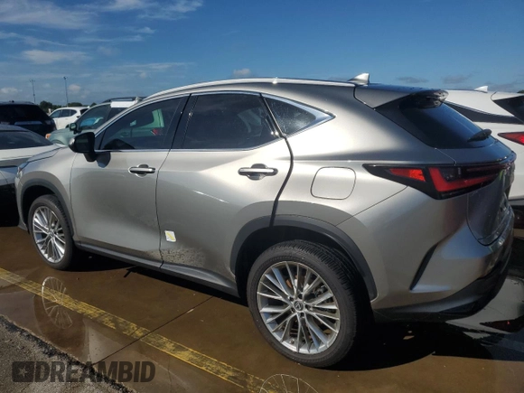 2023 Lexus NX with VIN 2T2HGCEZ8PC020712, listed as a Copart auction lot 73797474 with 3,605 mi miles and Non Repairable. Bid and sale history available at carsss.com. Image 2.