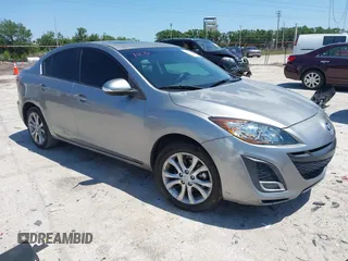 2010 Mazda 3 s Grand Touring with VIN JM1BL1S69A1199388, listed as a IAAI auction lot 41993801 with 192,521 mi miles. Bid and sale history available at carsss.com. Image 1.