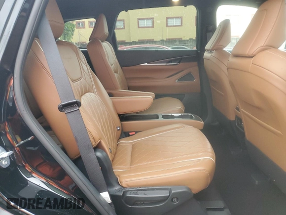 2024 Infiniti QX60 Autograph with VIN 5N1DL1HU3RC340451, listed as a Copart auction lot 62314735 with 18,010 mi miles and Salvage title. Bid and sale history available at DreamBid. Image 11.