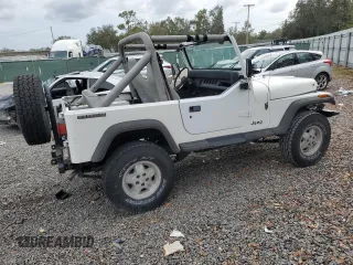 1991 Jeep Wrangler with VIN 2J4FY29S5MJ117273, listed as a Copart auction lot 79791584 with 1,995,086 mi miles and Non Repairable. Bid and sale history available at carsss.com. Image 3.