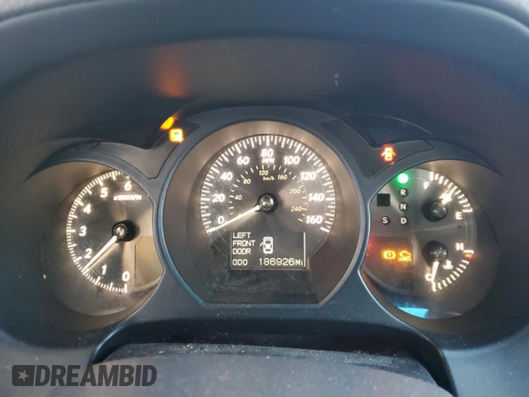 2008 Lexus GS 350 with VIN JTHCE96S080018200, listed as a Copart auction lot 44603035 with 186,926 mi miles and Salvage Title. Bid and sale history available at DreamBid. Image 9.