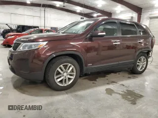 2015 Kia Sorento LX with VIN 5XYKTCA67FG632095, listed as a Copart auction lot 60202985 with 116,604 mi miles and Salvage title. Bid and sale history available at DreamBid. Image 1.