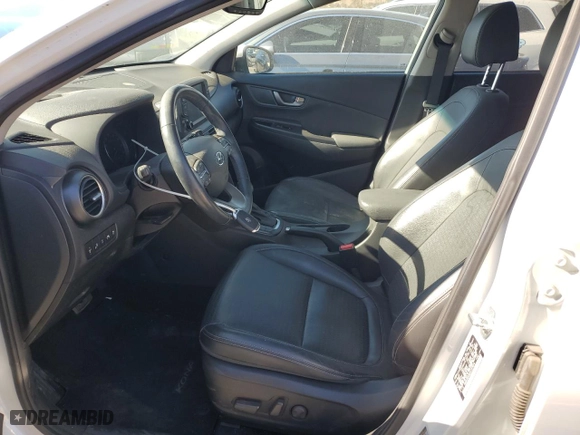 2019 Hyundai Kona Ultimate with VIN KM8K53A55KU197874, listed as a Copart auction lot 87752805 with 33,551 mi miles and Salvage Title. Bid and sale history available at carsss.com. Image 7.