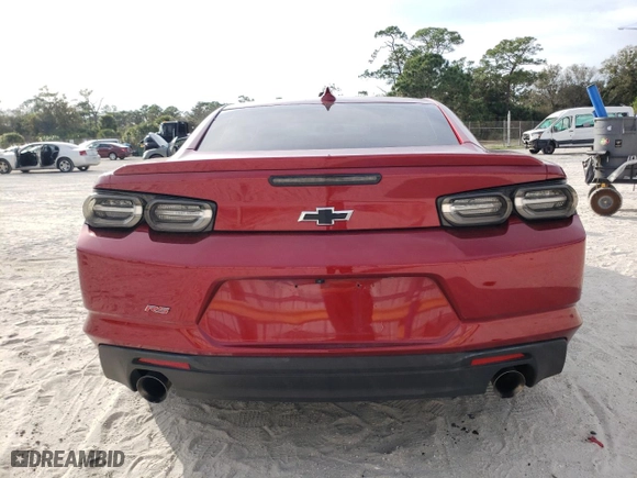 2021 Chevrolet Camaro 2LT with VIN 1G1FD1RS3M0125937, listed as a Copart auction lot 78856063 with 20,436 mi miles. Bid and sale history available at carsss.com. Image 6.