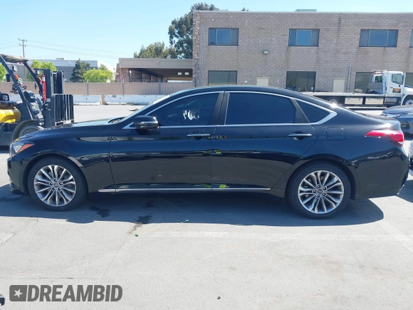 2017 Genesis G80 3.8L z VIN KMHGN4JE6HU190971, wystawiony jako IAAI lot #42195436 z przebiegiem 84 598 mil mil oraz . Historia ofert i sprzedaży dostępna na DreamBid. Obrazek 14.