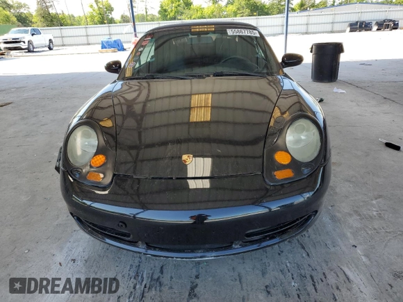 2001 Porsche 911 with VIN WP0CA29921S651773, listed as a Copart auction lot 55867785 with 111,563 mi miles and Salvage title. Bid and sale history available at DreamBid. Image 5.