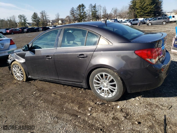 2014 Chevrolet Cruze ECO with VIN 1G1PH5SB1E7379245, listed as a Copart auction lot 44494015 with 172,294 mi miles and Salvage Title. Bid and sale history available at carsss.com. Image 2.