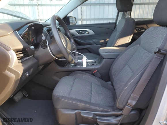 2021 Chevrolet Traverse LS with VIN 1GNERFKW8MJ163311, listed as a Copart auction lot 50092825 with 33,923 mi miles and Salvage Title. Bid and sale history available at carsss.com. Image 7.