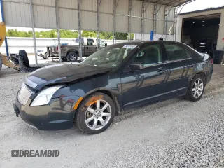 2010 Mercury Milan Premier with VIN 3MEHM0JA4AR639822, listed as a Copart auction lot 58727555 with 172,040 mi miles and Salvage title. Bid and sale history available at DreamBid. Image 1.