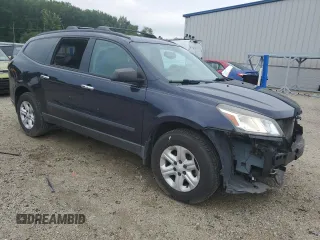 2017 Chevrolet Traverse LS with VIN 1GNKRFED0HJ274650, listed as a Copart auction lot 62949885 with 138,043 mi miles and Salvage title. Bid and sale history available at DreamBid. Image 4.