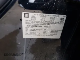 2013 Chevrolet Equinox LT z VIN 2GNFLEEK8D6128662, wystawiony jako Copart lot #47494385 z przebiegiem 111 557 mil mil oraz Szkoda całkowita • Salvage title. Historia ofert i sprzedaży dostępna na DreamBid. Obrazek 13.