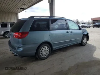 2006 Toyota Sienna CE with VIN 5TDZA23C26S395925, listed as a Copart auction lot 49884685 with 174,680 mi miles and Salvage Title. Bid and sale history available at carsss.com. Image 3.
