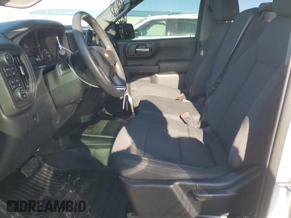 2020 Chevrolet Silverado 1500 Work Truck with VIN 1GCRYAEH1LZ325700, listed as a Copart auction lot 81700634 with 53,251 mi miles and Salvage Title. Bid and sale history available at carsss.com. Image 7.