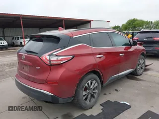2017 Nissan Murano S with VIN 5N1AZ2MG9HN130124, listed as a IAAI auction lot 41895230 with 163,028 mi miles and . Bid and sale history available at carsss.com. Image 4.
