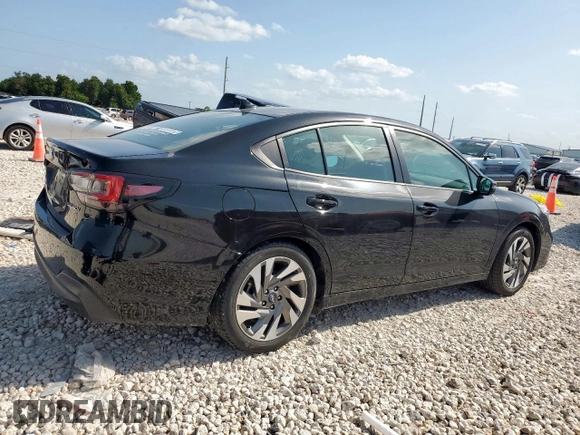 2024 Subaru Legacy Limited with VIN 4S3BWAN68R3024617, listed as a Copart auction lot 60344715 with 7,858 mi miles and Salvage title. Bid and sale history available at DreamBid. Image 3.