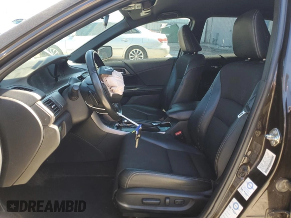 2017 Honda Accord Sedan Sport with VIN 1HGCR2F57HA285272, listed as a Copart auction lot 45609575 with 95,451 mi miles and Salvage Title. Bid and sale history available at carsss.com. Image 7.