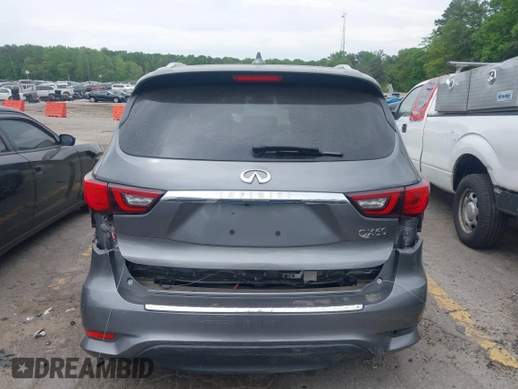 2020 Infiniti QX60 Luxe with VIN 5N1DL0MN9LC538922, listed as a IAAI auction lot 42028937 with 81,169 mi miles and . Bid and sale history available at DreamBid. Image 17.