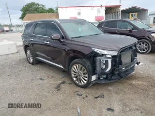 2020 Hyundai Palisade Limited with VIN KM8R54HE2LU132718, listed as a IAAI auction lot 42442484 with 64,164 mi miles and . Bid and sale history available at DreamBid. Image 1.