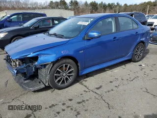 2017 Mitsubishi Lancer ES with VIN JA32U2FU0HU002420, listed as a Copart auction lot 45854565 with 118,553 mi miles and Salvage Title. Bid and sale history available at carsss.com. Image 1.