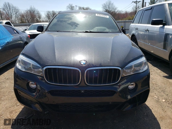 2017 BMW X6 xDrive35i with VIN 5UXKU2C55H0N85250, listed as a Copart auction lot 47074423 with 0 mi miles. Bid and sale history available at carsss.com. Image 5.