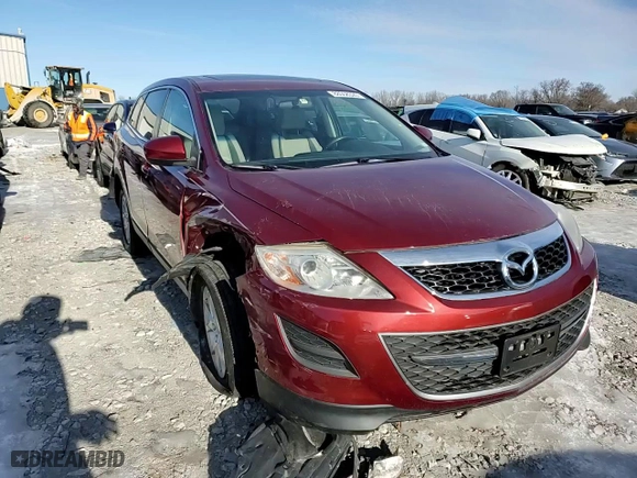 2011 Mazda CX-9 Touring with VIN JM3TB2CA7B0312043, listed as a Copart auction lot 88558325 with 89,421 mi miles and Salvage Title. Bid and sale history available at carsss.com. Image 12.