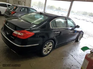 2012 Hyundai Genesis 3.8L with VIN KMHGC4DD1CU195643, listed as a Copart auction lot 51443545 with 162,858 mi miles and Salvage Title. Bid and sale history available at carsss.com. Image 3.