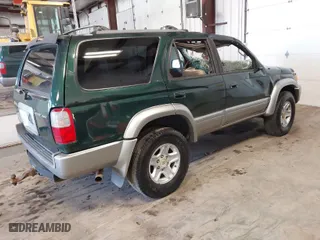 1999 Toyota 4Runner Limited with VIN JT3HN87R5X0259170, listed as a IAAI auction lot 41637389 with 146,224 mi miles. Bid and sale history available at carsss.com. Image 4.