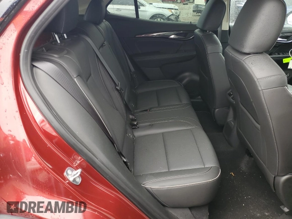 2023 Buick Envision Essence with VIN LRBFZNR47PD023991, listed as a Copart auction lot 52137015 with 19,376 mi miles and Salvage Title. Bid and sale history available at carsss.com. Image 10.