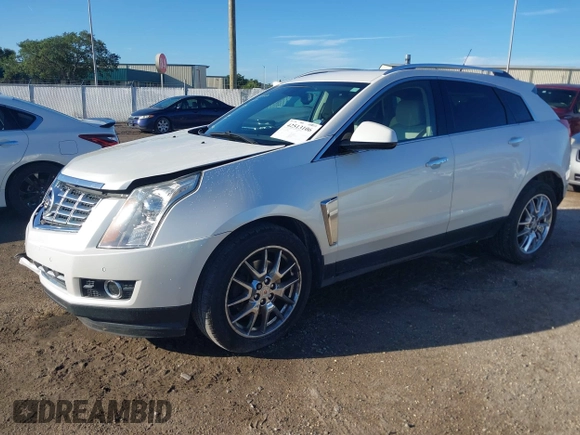 2013 Cadillac SRX Premium Collection with VIN 3GYFNJE32DS644094, listed as a IAAI auction lot 42513106 with 122,572 mi miles and . Bid and sale history available at DreamBid. Image 2.