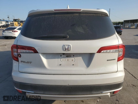2020 Honda Pilot Touring 8-Passenger with VIN 5FNYF5H97LB009821, listed as a Copart auction lot 70979274 with 70,322 mi miles and Salvage Title. Bid and sale history available at DreamBid. Image 6.
