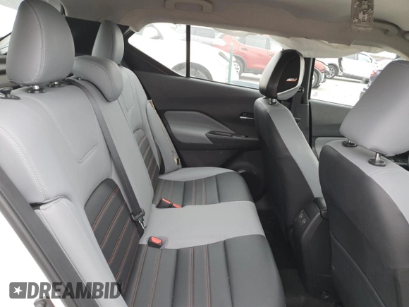 2024 Nissan Kicks SR with VIN 3N1CP5DV2RL490973, listed as a Copart auction lot 50377055 with 3,408 mi miles and Salvage Title. Bid and sale history available at DreamBid. Image 10.