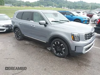 2024 Kia Telluride SX Prestige X-Pro with VIN 5XYP5DGC2RG520392, listed as a IAAI auction lot 42420406 with 19,649 mi miles and . Bid and sale history available at DreamBid. Image 1.