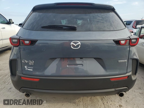 2023 Mazda CX-50 S Preferred Plus with VIN 7MMVABCMXPN146853, listed as a Copart auction lot 76661614 with Not Provided miles and Salvage Title. Bid and sale history available at DreamBid. Image 6.