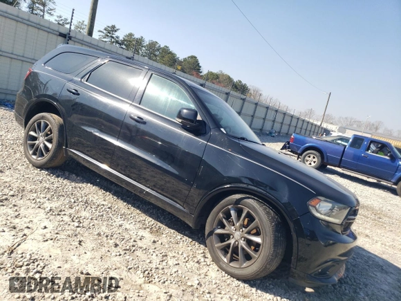 2017 Dodge Durango GT with VIN 1C4RDHDG4HC814082, listed as a Copart auction lot 48418665 with 192,822 mi miles and Salvage Title. Bid and sale history available at DreamBid. Image 4.