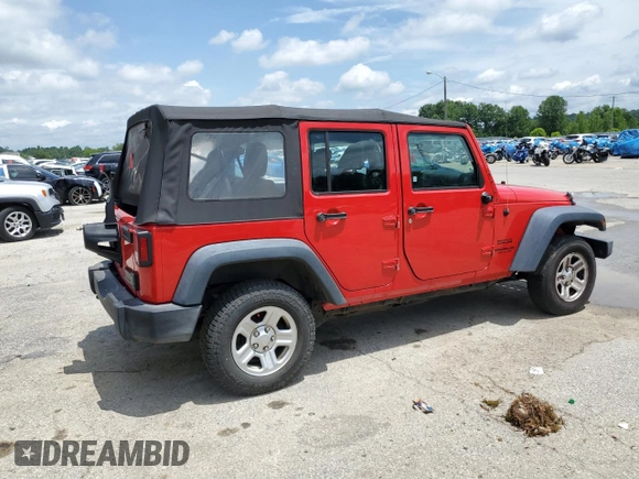 2016 Jeep Wrangler Unlimited Sport z VIN 1C4BJWDG9GL302542, wystawiony jako Copart lot #63942405 z przebiegiem 174 632 mil mil oraz Czysty tytuł • Clean title. Historia ofert i sprzedaży dostępna na DreamBid. Obrazek 3.