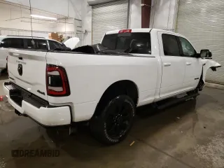 2022 Ram 2500 Big Horn with VIN 3C6UR5DJ3NG148578, listed as a Copart auction lot 82983164 with 38,972 mi miles and Salvage Title. Bid and sale history available at carsss.com. Image 3.