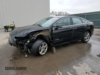2016 Ford Fusion Titanium Hybrid with VIN 3FA6P0RU6GR324405, listed as a Copart auction lot 51382585 with 0 mi miles and Salvage Title. Bid and sale history available at carsss.com. Image 1.