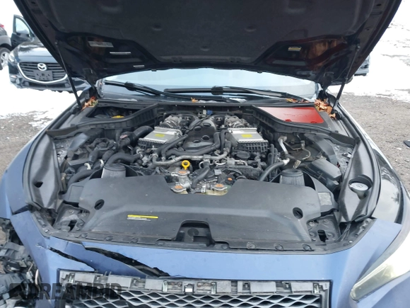 2017 Infiniti Q50 3.0t Premium with VIN JN1EV7AR5HM837024, listed as a IAAI auction lot 41027425 with 105,743 mi miles. Bid and sale history available at carsss.com. Image 10.